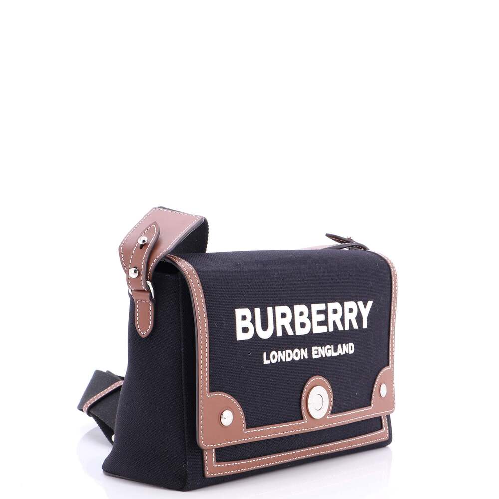 Burberry Note Crossbody Bag Canvas With #255315B73B - Picture 2 of 7